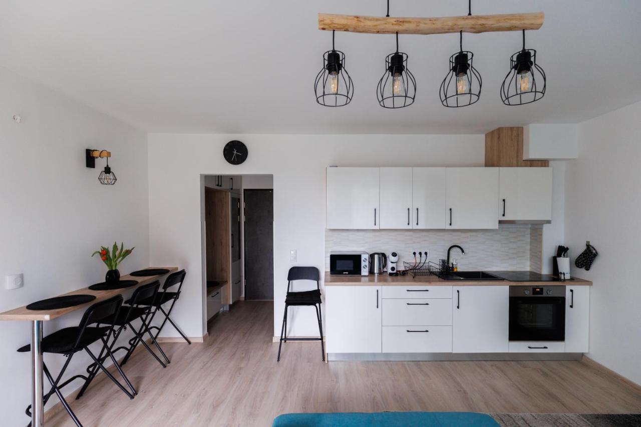 Villa Bauhaus Wellness Apartman Fsz. 1 希欧福克 外观 照片